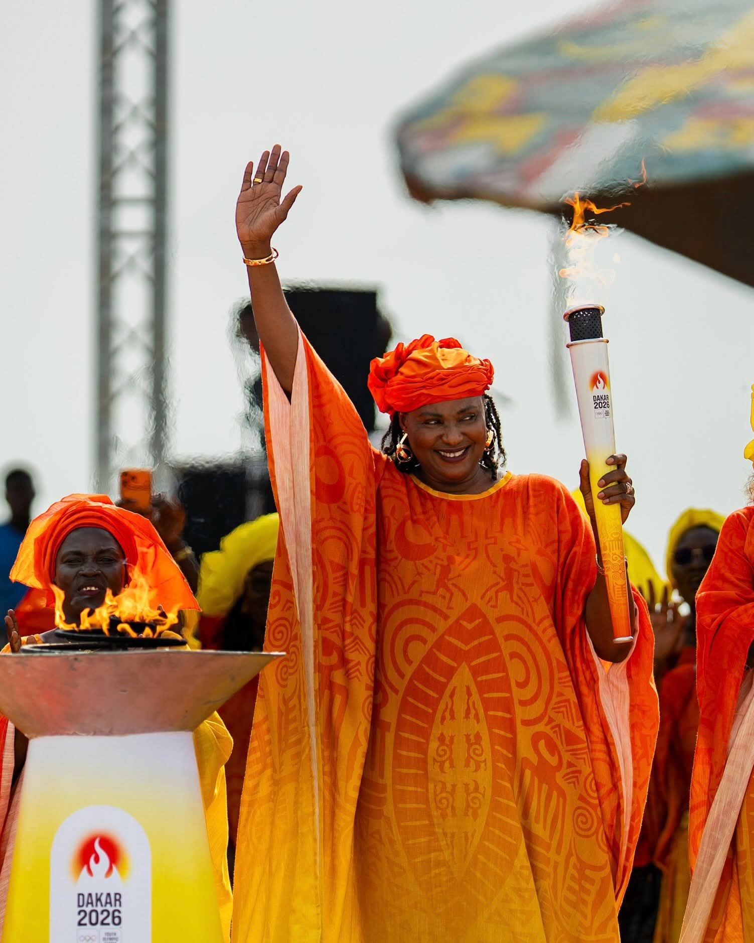 JOJ Dakar 2026 : Ahmadou Al Aminou Lo voit dans la flamme « une promesse » pour la jeunesse