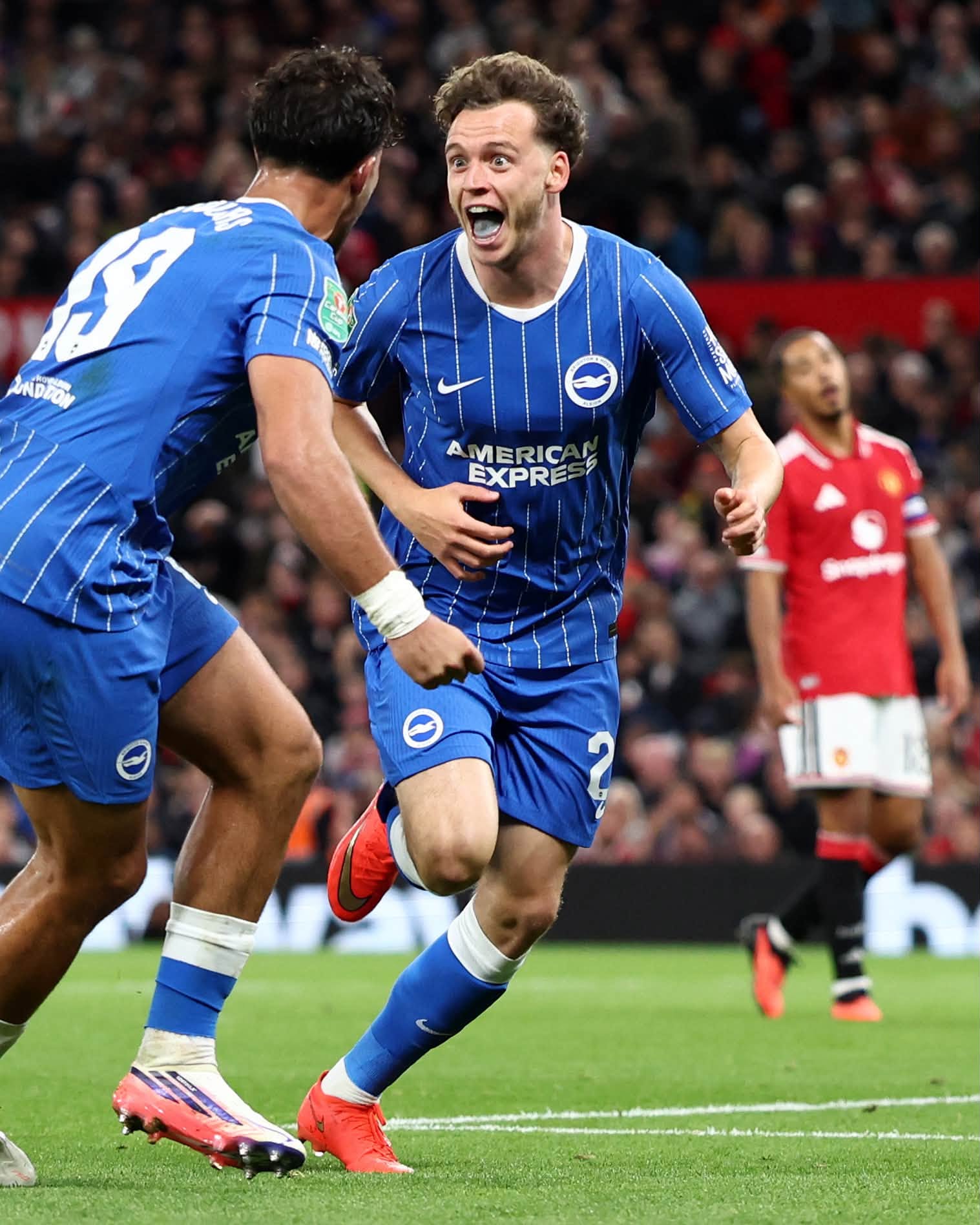 Foot : Manchester United sombre face à Brighton et quitte la League Cup