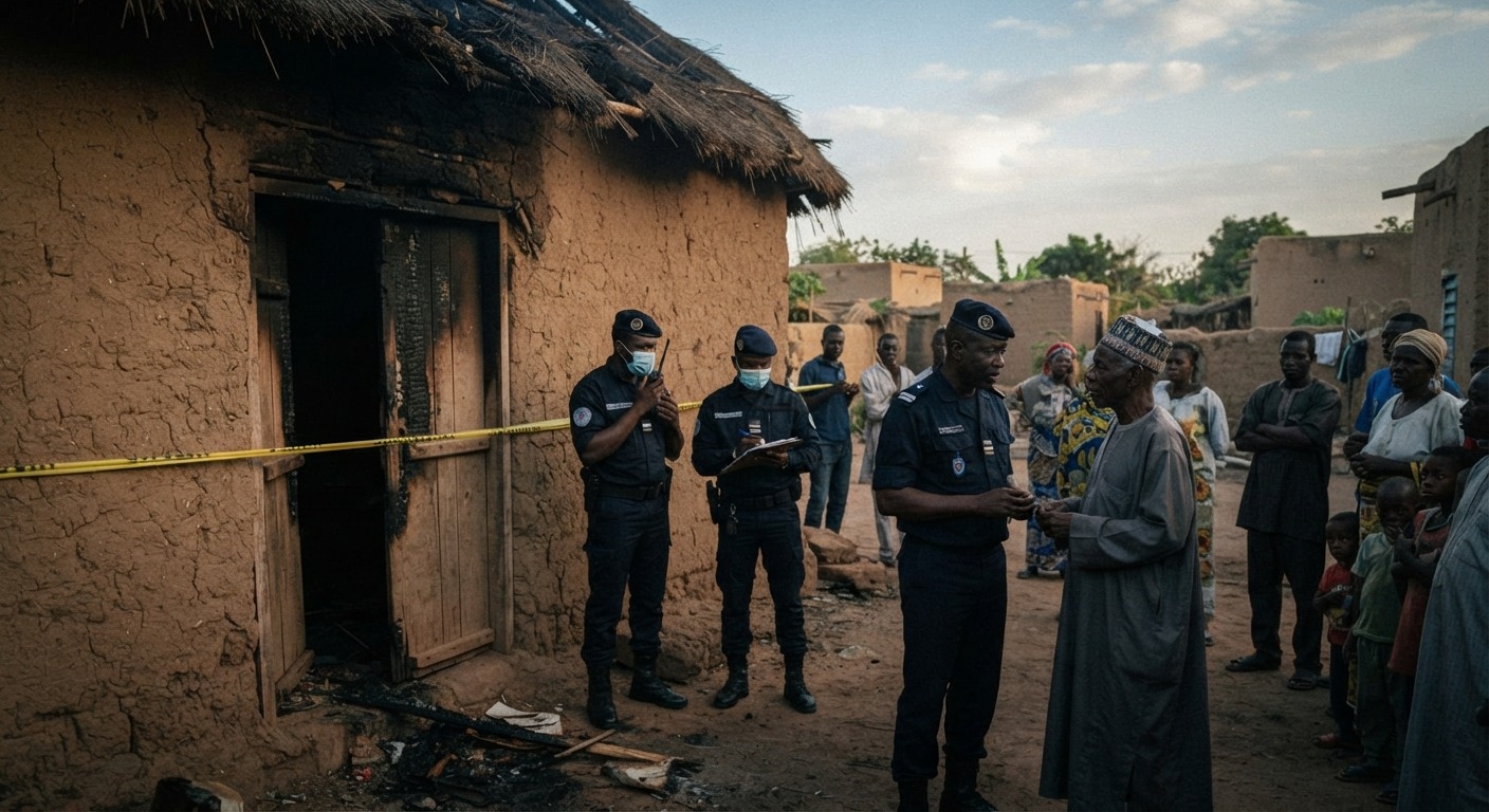 ​Horreur à Louga : Une femme tue le fils de sa coépouse et tente d'immoler ses jumeaux