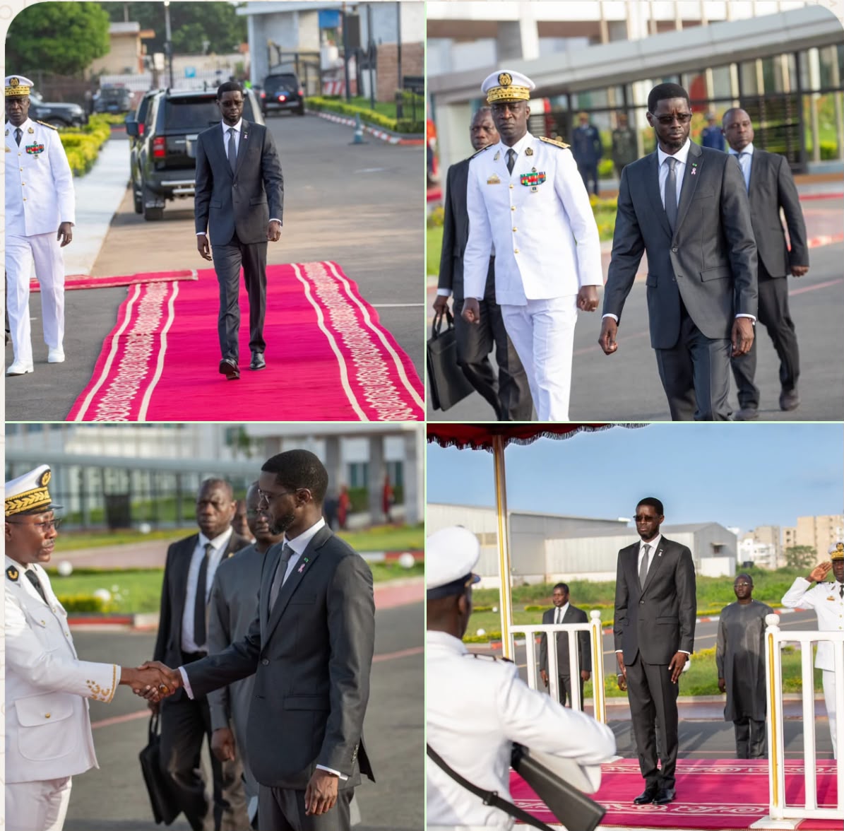 ​Diomaye Faye se rend en Égypte pour renforcer les partenariats économiques du Sénégal