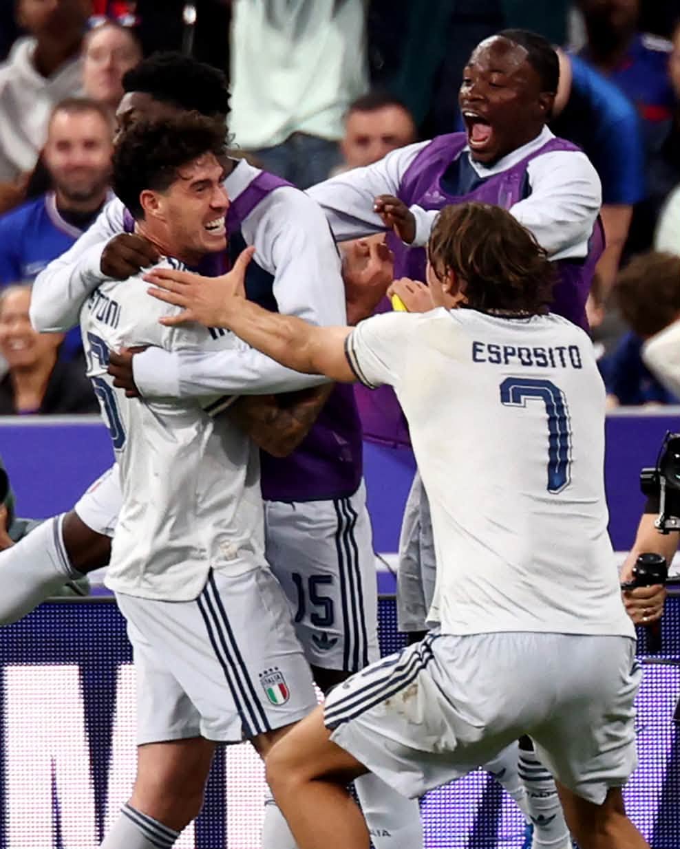 Ligue des nations : la France accrochée par l'Italie (1-1)