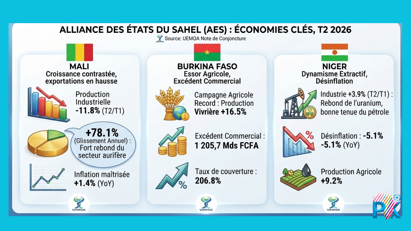 ​Mali, Burkina, Niger : Les chiffres clés d'un trimestre sous le signe de la résilience