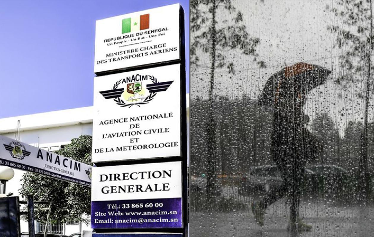 ​Météo : l’ANACIM annonce de nouvelles fortes pluies et des orages jusqu’au 12 octobre