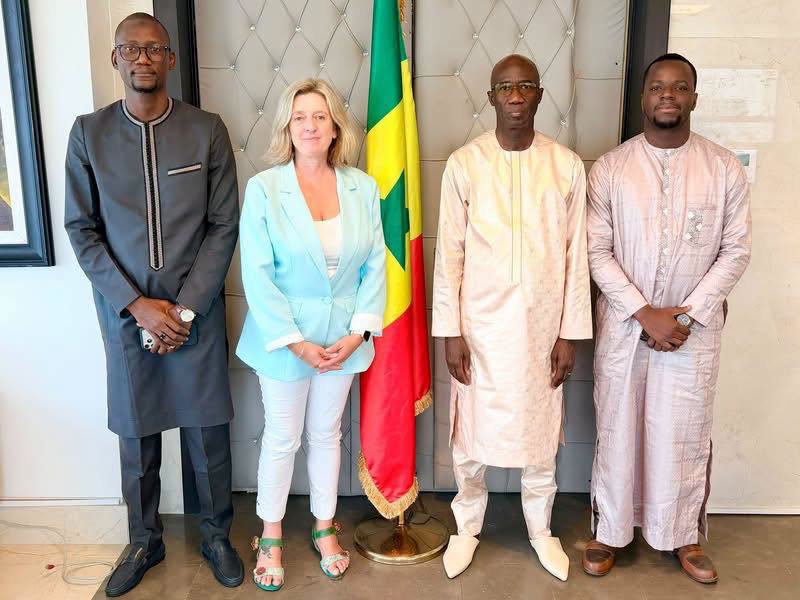 Accès à la justice : Me Moussa Sarr veut renforcer la collaboration avec Avocats sans frontières Canada