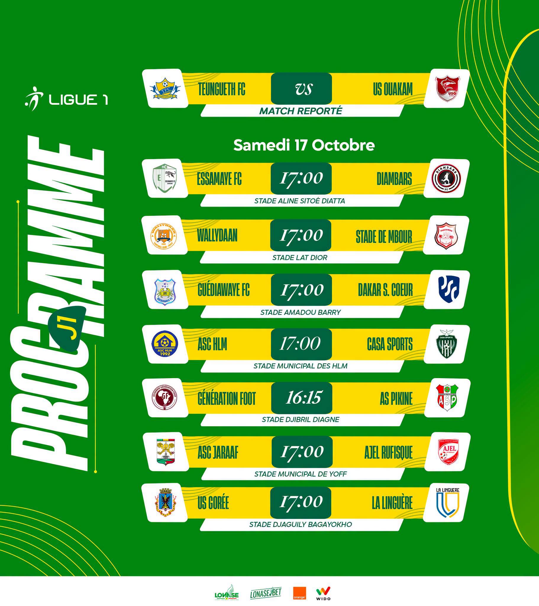 Ligue 1 et Ligue 2 : coup d’envoi de la nouvelle saison ce samedi 16 octobre 2026