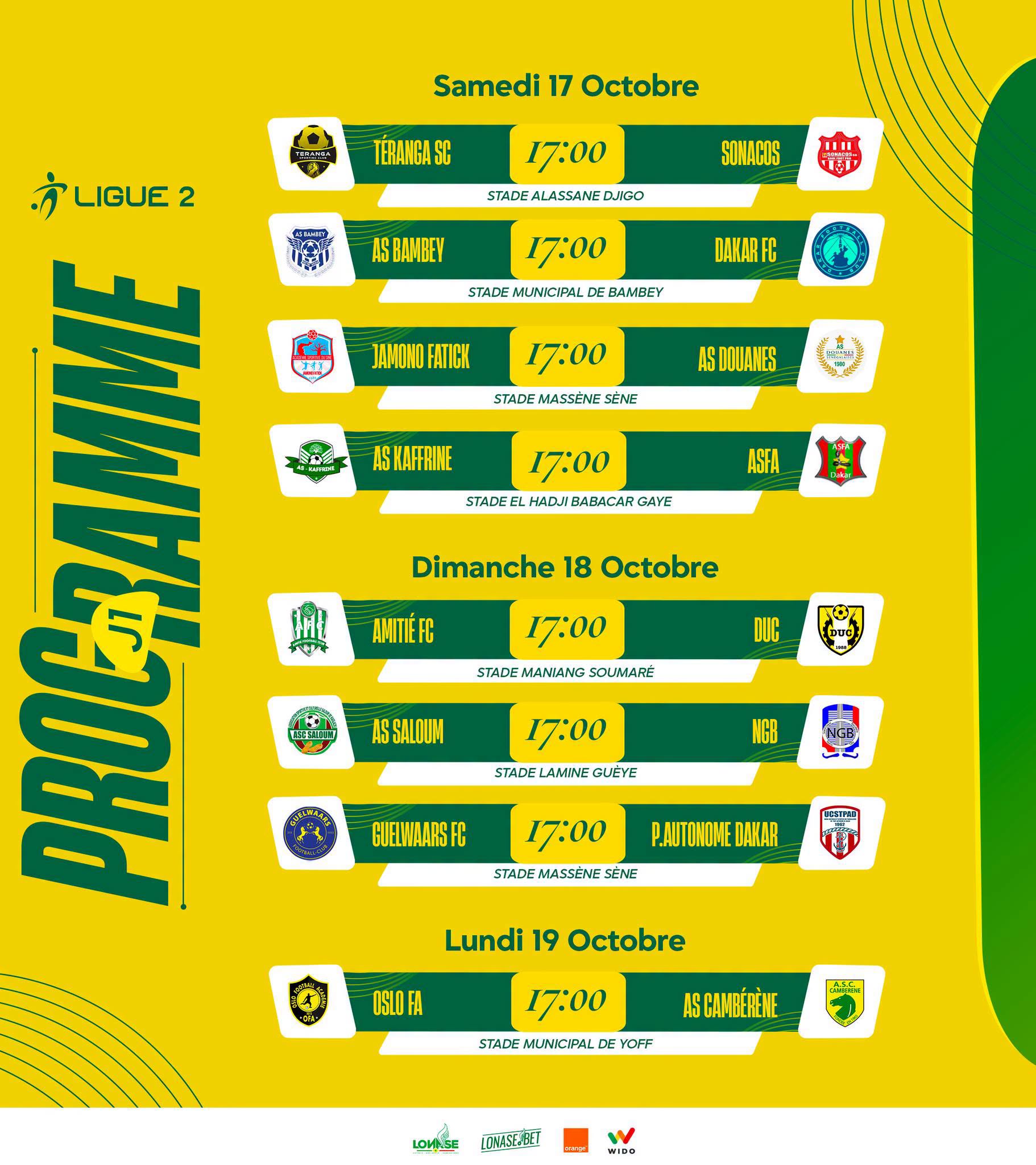 Ligue 1 et Ligue 2 : coup d’envoi de la nouvelle saison ce samedi 16 octobre 2026