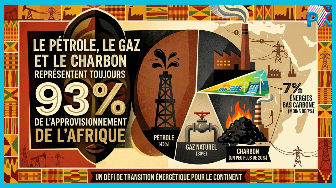 ​Mix énergétique : le pétrole, le gaz et le charbon représentent toujours 93 % de l'approvisionnement de l’Afrique