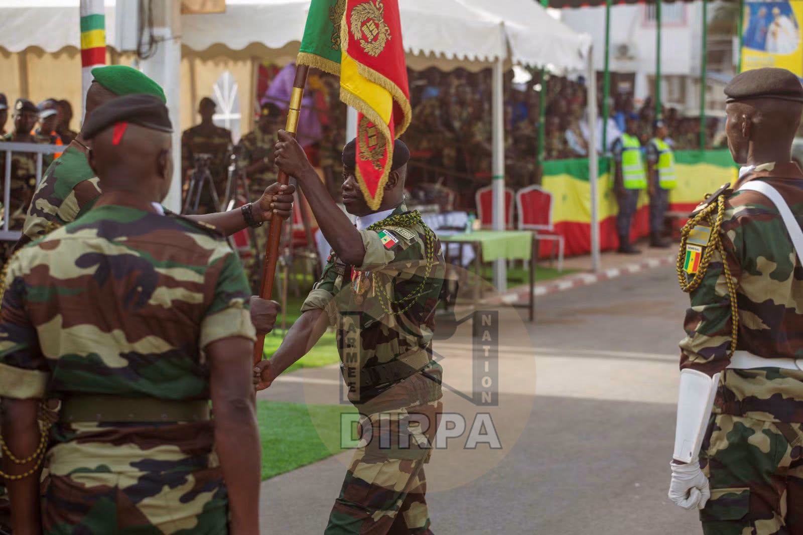 Kaolack : le colonel Abdoulaye Mbengue prend le commandement de la Zone militaire n° 3