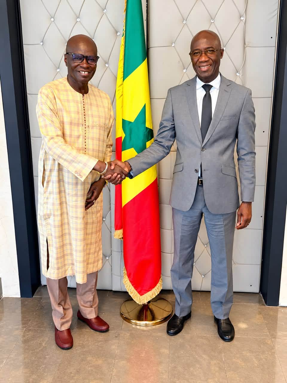 Justice : Omar Pène nommé ambassadeur de la réinsertion des personnes détenues par le ministre Moussa Sarr