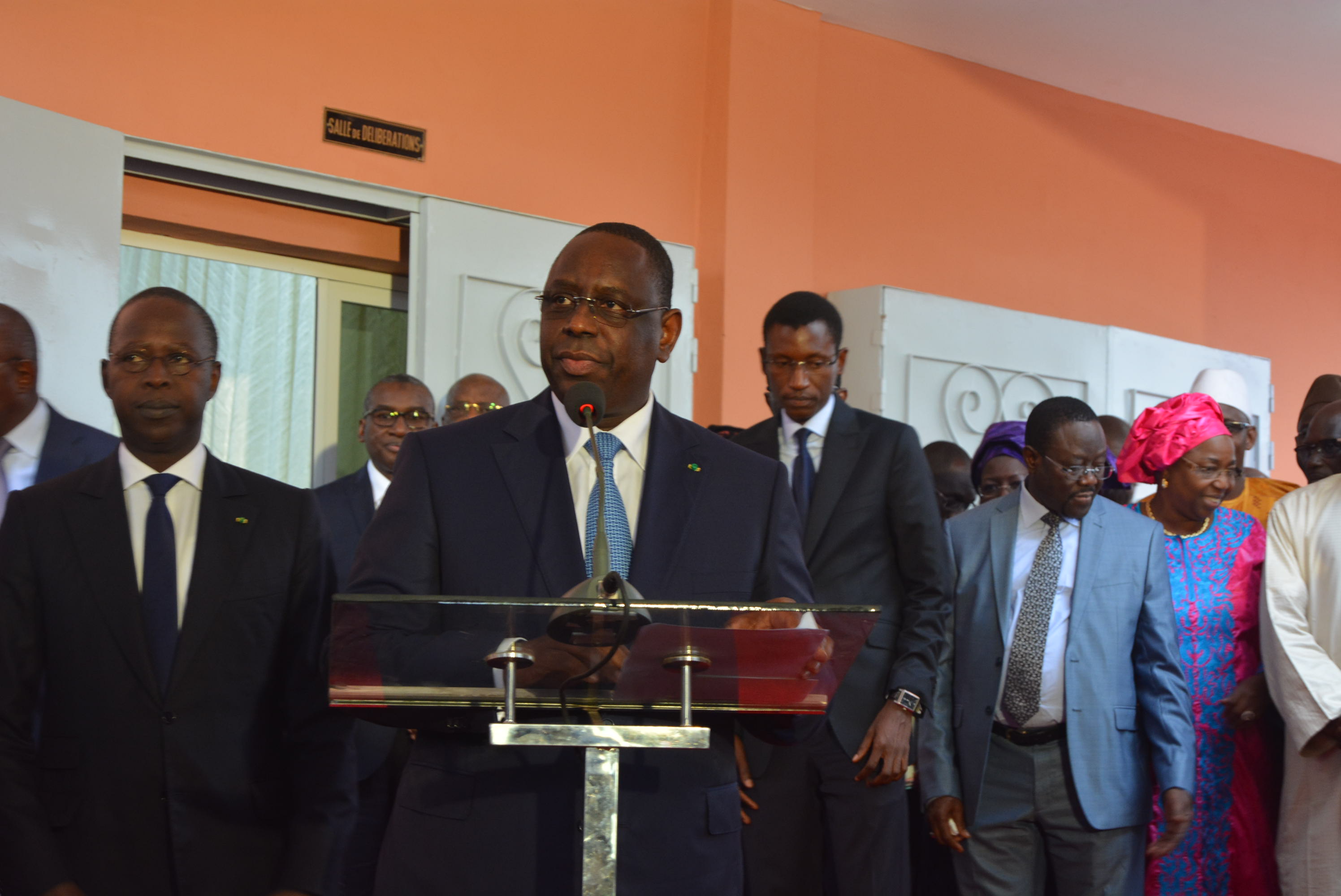 ​Macky Sall égratigne l’opposition : «Depuis que j’ai demandé le débat économique, il n’a pas eu lieu »