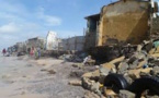 Saint-Louis: la furie de la mer fait des dégâts - des salles de classes et des cimetière envahis