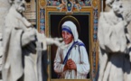 Mère Teresa proclamée sainte par le pape François