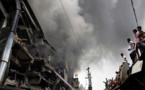 Bangladesh: un incendie dans une usine fait au moins 25 morts