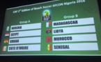 CAN 2016 Beach Soccer - Tirage au sort: le Sénégal dans le groupe B avec le Madagascar, la Libye et le Maroc
