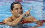 Florent Manaudou délaisse les bassins et s'essaie au handball