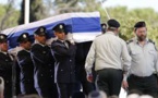 Israël: le cercueil de Shimon Peres mis en terre à Jérusalem