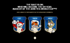 Mondial Russie 2018: 3 candidats pour la mascotte
