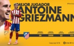 ESPAGNE : ANTOINE GRIEZMANN ÉLU MEILLEUR JOUEUR DE LIGA