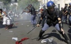 Afrique du Sud: la police tire des balles en caoutchouc sur des manifestants devant la présidence
