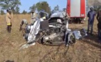 VIDEO 5 morts dans un accident sur la route de Khombole 