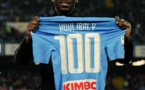 Naples : Kalidou Koulibaly a joué son 100ème match ce vendredi