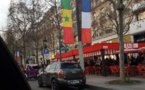 Image - Macky en France demain: les Champs-Elysées aux couleurs du Sénégal