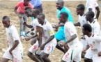 Beach soccer: 24 heures après leur sacre, les «Lions» toujours bloqués à Lagos