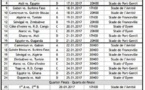CAN 2017 au Gabon : le Calendrier complet des matchs de la Coupe d’Afrique