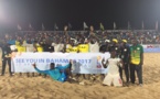 Beach soccer: les "Lions" de retour à Dakar, ce soir