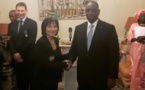 France: le président Sall a élevé Annick Girardin au rang d'officier de l'Ordre national du Lion