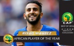 Avec 361 des voix, Riyad Mahrez est le joueur africain de l’année