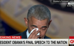 Émouvant : Pour son dernier discours, Obama rend hommage à sa femmes, ses…