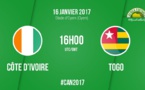 CAN 2017 - Poule C DIRECT Côte d'Ivoire / Togo: le champion d'Afrique en titre entre en lice