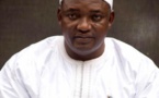 Le Président Adama Barrow annonce son retour en Gambie