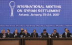 Pourparlers d'Astana: les rebelles syriens repartiront au combat en cas d'échec