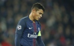 Thiago Silva est forfait pour PSG - Barcelone, (Officiel)
