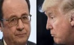 ​François Hollande répond à Donald Trump: "Ici il n'y a pas de personnes qui prennent des armes pour tirer dans la foule"