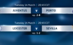 DIRECT C1 - 8es de finale retour: Juventus / Porto - Leicester / Sévilla pour 2 place en quarts 