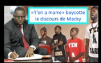 Adresse à la nation: Le Mouvement "Y’en a marre" boycotte le discours de Macky
