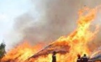 Encore un incendie: le feu consume 3 cases à Louga