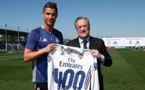 Ronaldo fête ses 400 buts avec le Real Madrid 