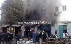 PHOTOS Sénégal – incendie à Sandaga : des millions partis en fumée