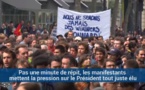 Un "Front social" en marche contre Emmanuel Macron, (video)