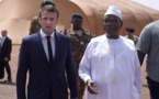 Mali: Emmanuel Macron accueilli à Gao par son homologue IBK