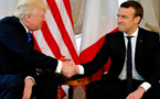 Après une rencontre "extrêmement directe", Macron met en garde Trump contre toute "décision précipitée" sur le climat