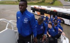 Idrissa Gana Gueye en Tanzanie avec Everton pour le stage de pré-saison