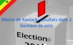 Mairie de Kaolack: résultats dans 2 bureaux de vote