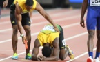 Usain Bolt victime d'un claquage lors de sa dernière course