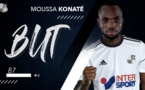Amiens s'impose devant Nice grâce à un doublé de Moussa Konaté