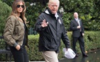 Tempête Harvey : Donald Trump et son épouse sont arrivés au Texas